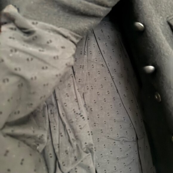 Brand New, never worn, Lerario Beatriz Black Wool Coat!!!! - Picture 11 of 16